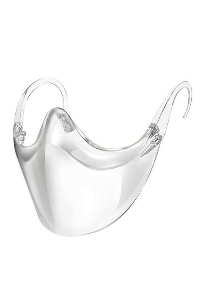 Mask Masca de Protectie Transparenta Reutilizabila Tip Viziera – Acoperire Co...