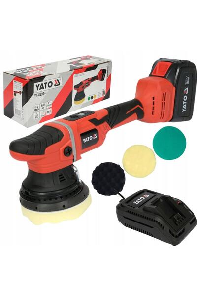 yato YT-82924 18V 125mm Ασύρματο Σετ Πολυγυαλιστικού Μηχανήματος Περιστροφική...