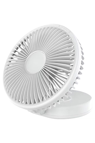 Platinet Ventilator PRDF0396, 10 W, 3 viteze, 2x1200 mAh (Alb)