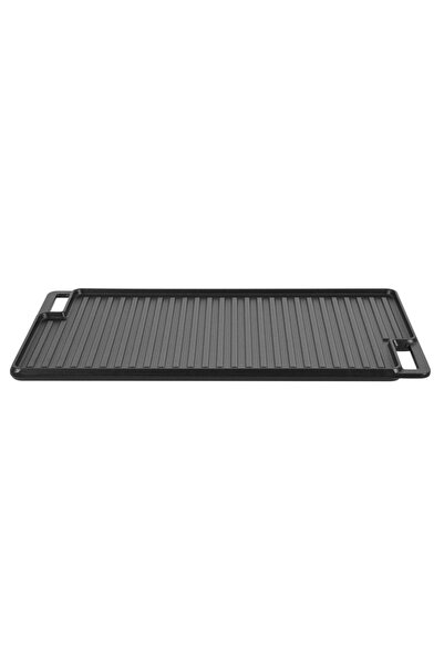 Zokura Cast Iron Grill Griddle Pan, 46 x 26 cm