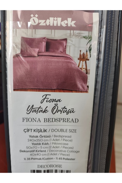 FİONA ÇİFT KİŞİLİK YATAK ÖRTÜSÜ
