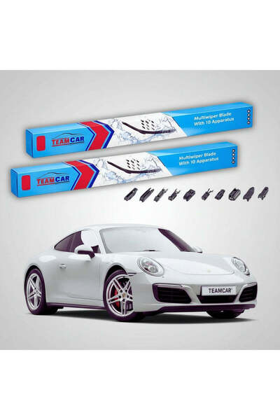 TEAMCAR Ștergătoare Porsche 911 991 2011-2019 |   Set frontal plat – TeamCar ®