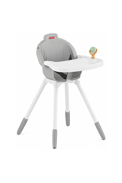 PİLSAN Scaun de masa pentru copii Comfort Gri,tavita detasabila spatioasa,cen...