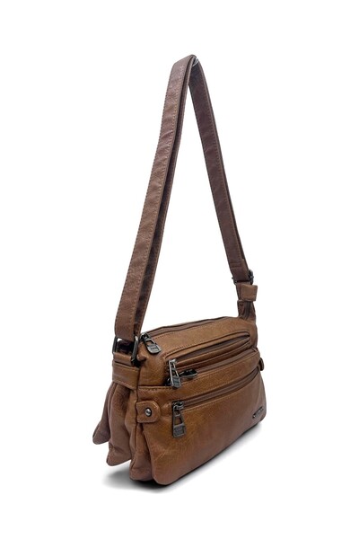 çkn sedat çakan çanta & fular & aksesuar Soft Leather Multi-Compartment Women...