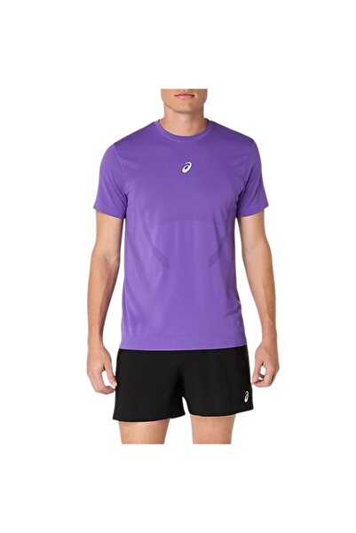 Asics Tricou de alergare bărbați Road FW 2025 - Mov - L