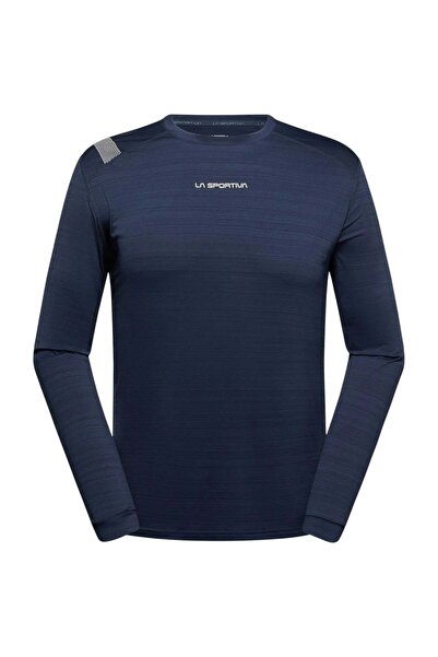 La Sportiva Running shirt for men Tour FW 2025-Navy Blue-XL
