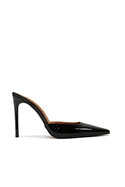 Jabotter Rosea Patent Leather 10 cm Heeled Slippers