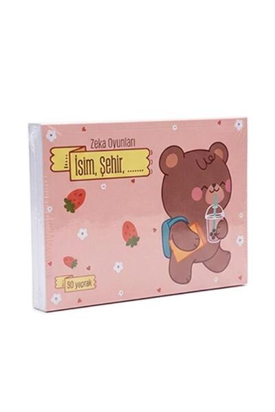 KESKİN COLOR A5 50 Yaprak Aile Oyun Kitabı İsim Bitki Şehir