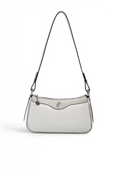 Silver Polo White - A.Grey Plain Women's Crossbody Bag Sp1274