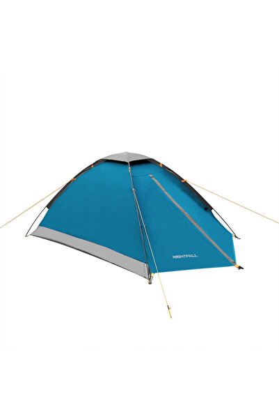 NILS CAMP NC6033 CĂsuță de camping gri-albastru deschis NIGHTFALL