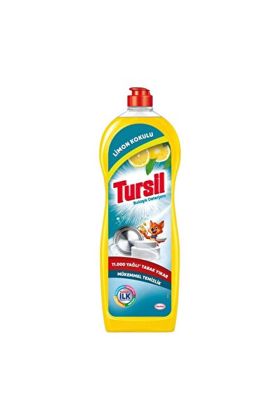 Tursil Elde Yıkama Bulaşık Detarjanı 750 ml 3'lü Set + Mikrofiber Bez Hediyeli