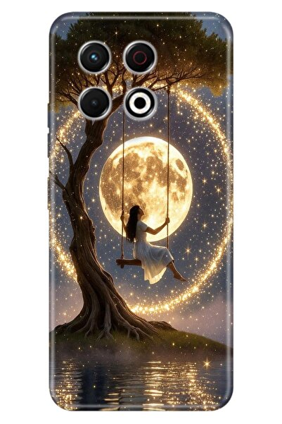 TECNO Spark 30 Pro Kılıf Hayallere Temalı Desenli Darbe Emici Silikon