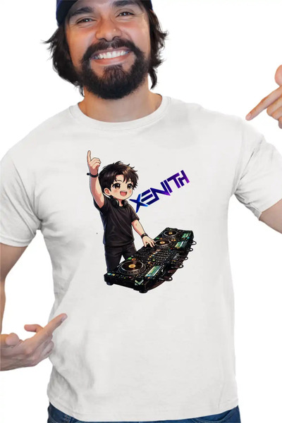 OEM Мъжка тениска DJ Xenith K-pop мърч