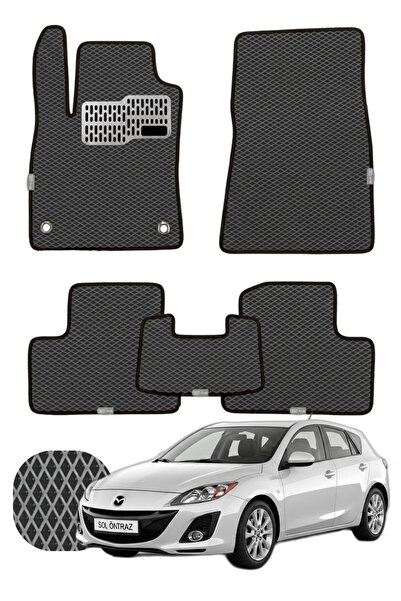 UNAL MAT Mazda Mazda 3 2008-2013 Özelleştirilebilir Tam Set Premium EVA Paspa...