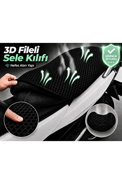 Vi Caro Husa scaun motocicletei Mondial 50 TT Husa scaun cu plasa 3D Protecti...