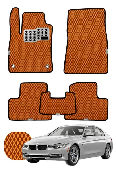 UNAL MAT Bmw 3 Serisi 2011-2019 F30 Özelleştirilebilir Tam Set Premium EVA Pa...