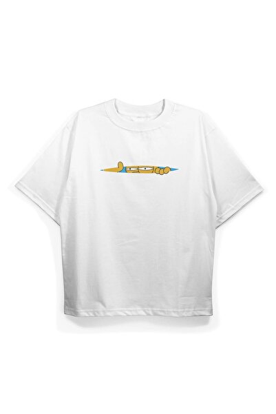 FO4RBS T2040 Μπλουζάκι Oversize με στάμπα Simp