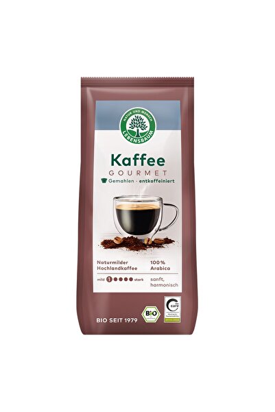 Lebensbaum Cafea macinata Gourmet decofeinizata, -