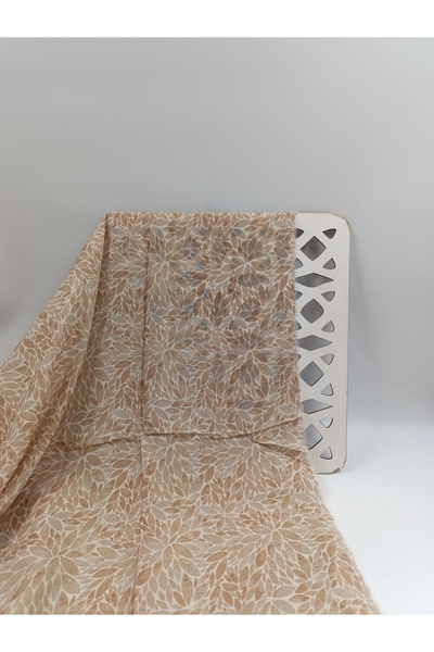 ünsal tekstil Desenli İpek Viskon Kumaş(1 Metre × 1.5 En)