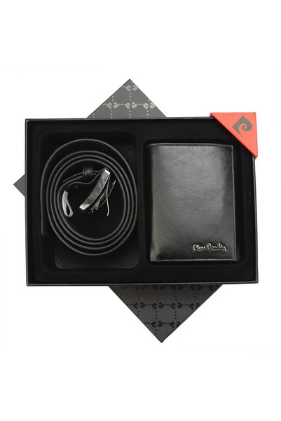 Pierre Cardin Set cadou pentru bărbați, piele naturală, ZG-117