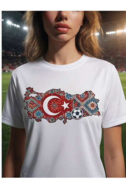 PENTHİLUS تي شيرت خاص للمشجعين من مجموعة تركيا لكأس العالم 2026 الفاخرة