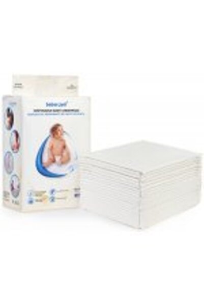 Beberoyal Protecții patut bebe cu fixare autoadezivă 60x90cm,Impermeabile,pH ...