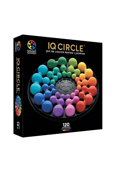 Smart Games Joc de logica cu 120 de provocari, Smart Games, IQ Deluxe, Circle