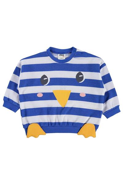Civil Baby 3-18 Months Sweatshirt with Car Accessories - Blue