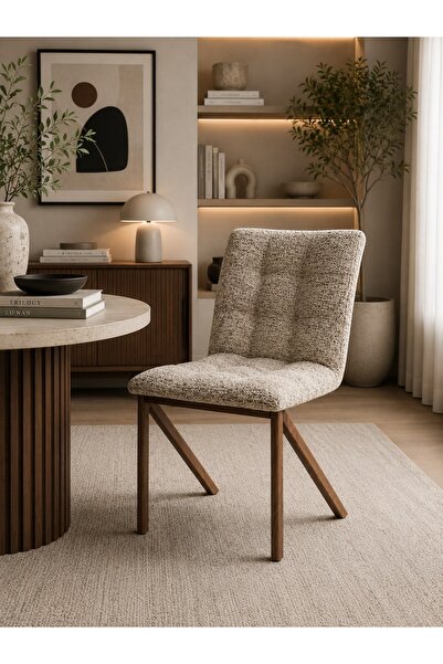 N.zone Modern and Elegant Dining Chair, 48X58Cm, Height 85cm, with a Comforta...