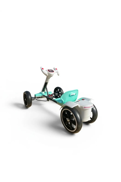Promagg Kart Electric Pliabil pentru Copii 12V cu Lumini LED, Rotire 360°, Mu...