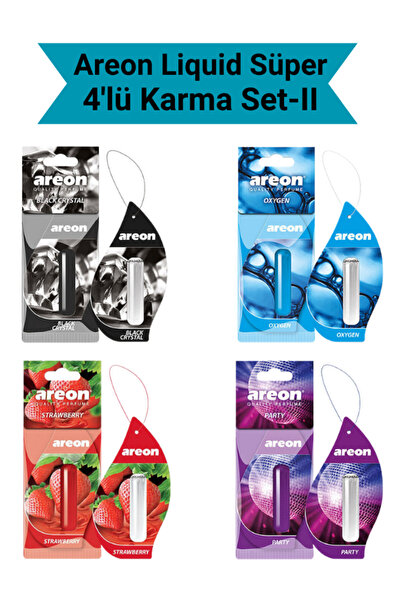 Areon Liquid 5 ml 4'lü Karma Set-2