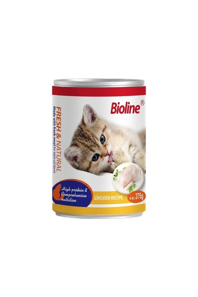 Bioline 375Gbeolyn Adult Cat Wet Food with Chicken