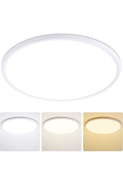 OEM Lampă de tavan LED plată 46W modernă albă Ø49cm eficientă energetic