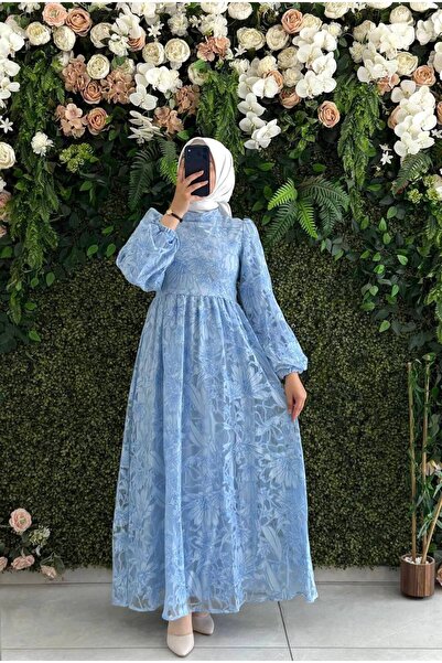 Moda Fatma Viskon yokma astarlı Elbise Kalıbı bir derece dardır