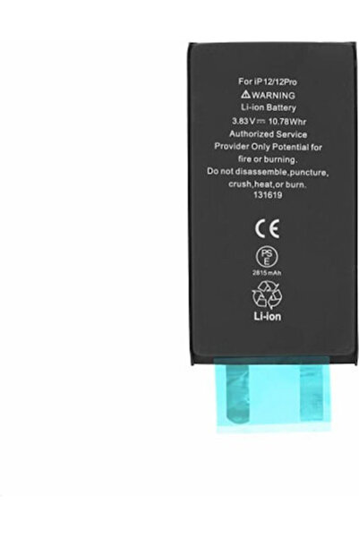 OEM Μπαταρία iPhone 12 12 Pro 2815mAh Χωρίς Κόλλα 18530 Μαύρο