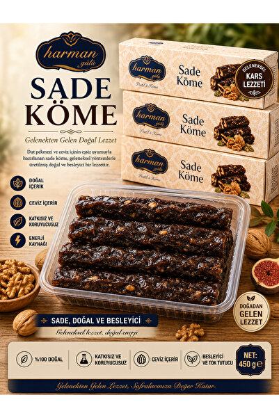 HARMANGÜLÜ PESTİL KÖME Harman Gülü Sade Köme 450 gr