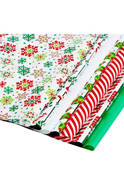 OEM Hârtie Cadou pentru Ambalarea Darurilor Crăciun 50x50cm 150 bucăți