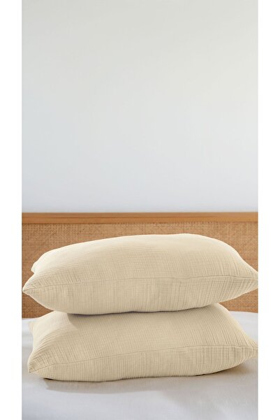 Comfort Craft 4 Layer Muslin Pillowcase Set - Pack of 2 - 17 Different Color ...