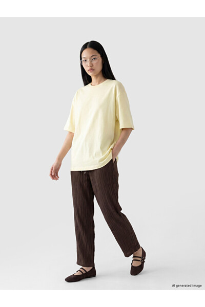 LC Waikiki Quality Pieces from Çelebi Store: Muslin Women's Pants with Drawst...