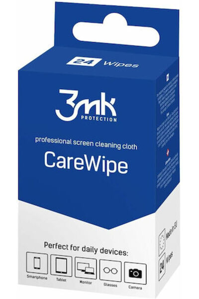 3MK CareWipe Αξεσουάρ Καθαρισμού Γραφείου 24 Τεμάχια