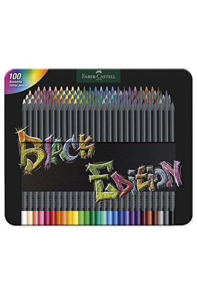 Faber Castell Faber-Castell Black Edition Kuru Boya Kalemi 100 Renk 517 1116 490