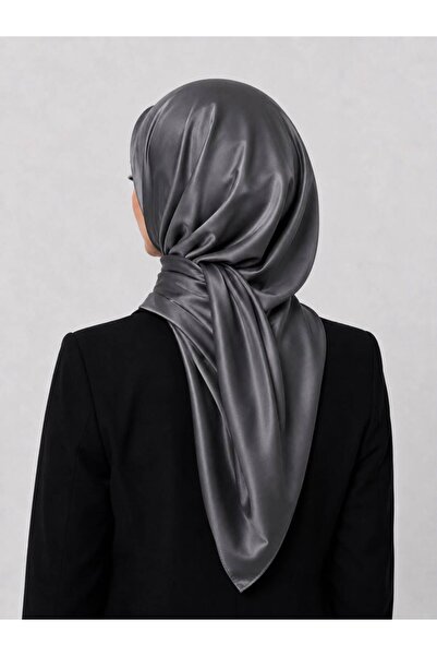 minelesarp Crystal Single Color Scarf. Non-Slip, Non-Wrinkle Resistant. (Navy...