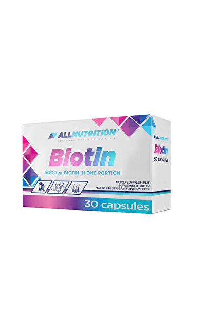 ALLNUTRİTİON Biotin 5000mcg 30 capsule -