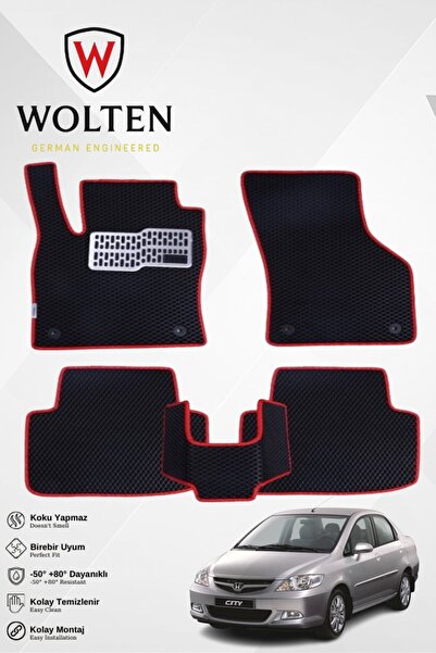 w wolten german engineered CİTY-HONDA-(2002-2008) İÇİN EVA İÇ PASPAS TAKIMI (...