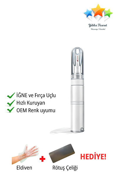 Yıldız Ticaret Ümraniye İstanbul Araç Renk Koduna Özel Rötuş Boyası İğne Başl...
