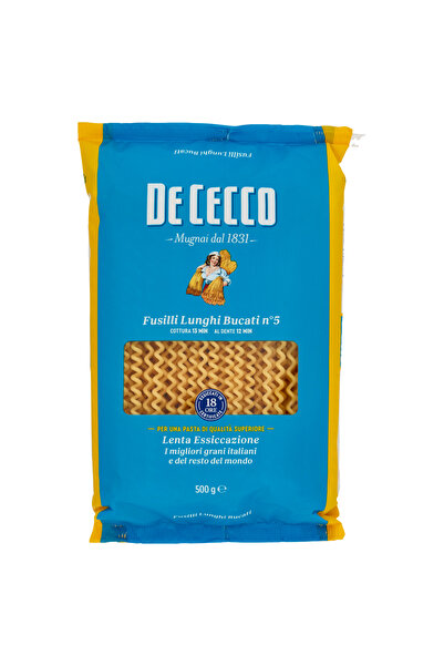De Cecco FUSILLI LUNGHI BUCATI N ° 5 500 GR