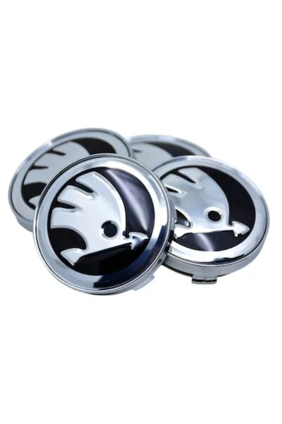 Ventoo Set de 4 capace de roată, diametru exterior 60 mm, pentru orificiul ce...
