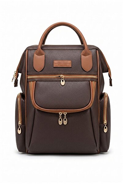 Trend Bebe Butik Waterproof Faux Leather Mother Baby Care Backpack - Mother B...