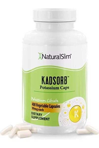 Top Choice Natural Kadsorb Potassium Supplement 400 Capsules