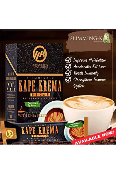 Matcha Premium Japanese Slimming-K Kape Krema Decaf 10 Sachets